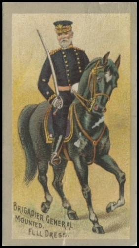 Brigadier General Mounted Full Dress